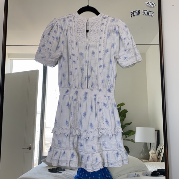 LoveShackFancy Leighton Mini Dress - Picture 2 of 4